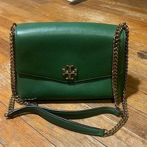 GREEN GORGEOUS TORY BURCH PURSE 🦚🌱💚